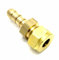 Qc British Made 10mm COMPRESSION FITTING TO LPG FULHAM NOZZLE TO 8mm I/D HOSE
