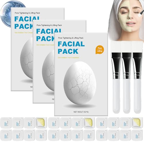 Nueva Película Facial Zombie 2025, Cuidado de la Piel con Película Zombie, Película Facial Hidratante Profunda, Reafirmante y Lifting de Poros, Película de Barro de Arcilla de Limpieza (24 Piezas)