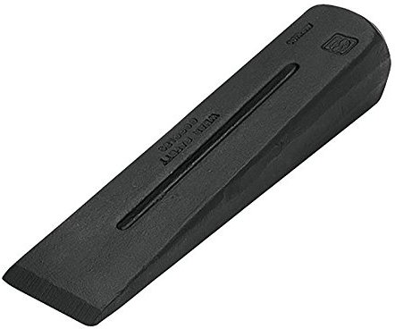 Edward Tools Classic Log Splitting Wedge (4 LB) - Heavy Duty Drop Forged Steel Head Wedge for Chopping Wood - Sharpened Edge for Quicker Log Splitting - Classic Campfire Tool