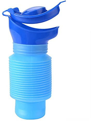 BANNESE Orinatoio da Ragazzo Portatile 750ML Orinatoio di Emergenza Riutilizzabile,Regolabile Contenitore per Urine da Viaggio per Auto Campeggio Viaggi All'aperto