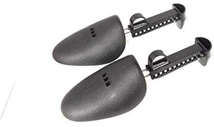 Kelly's Plastic Shoe Tree - 2 PAIRS- Adjustable size form holder Mens and Womans