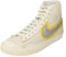 NIKE Blazer Mid 77 Vintage Sneaker Donna, Bianco Argento Metallico 100, 38 EU