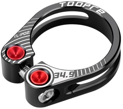 HOUSON Collier de serrage pour selle de vélo - Noir - 34,9 mm - 34,9 mm