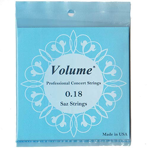 Kurze Saz Baglama Saiten 0,18 mm – Volumen (Premium-Qualität)