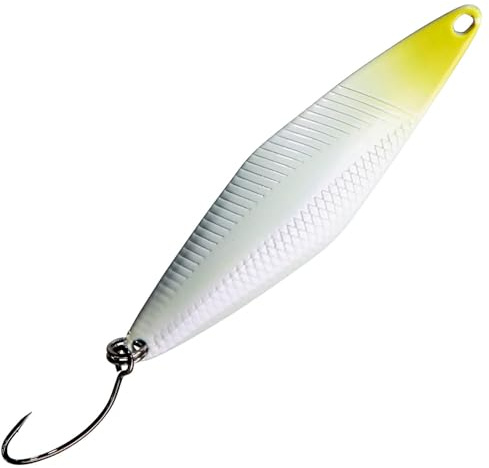 Illex Cuiller Ondulante Tricoroll Spoon - 6.8cm - 14g - Bone - Sinking - 71099