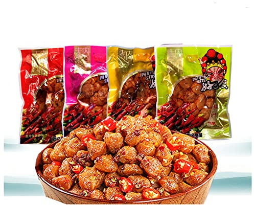 好巴食串烧香干豆腐干 Skewers Vegetarian Dried Tofu 200g (Spicy)