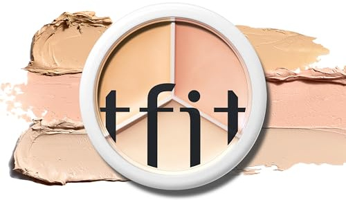 TFIT Cover Up Pro Concealer-Palette – 3-in-1-Farbkorrekturcreme mit vollständiger Abdeckung (03 Cool, 15g)