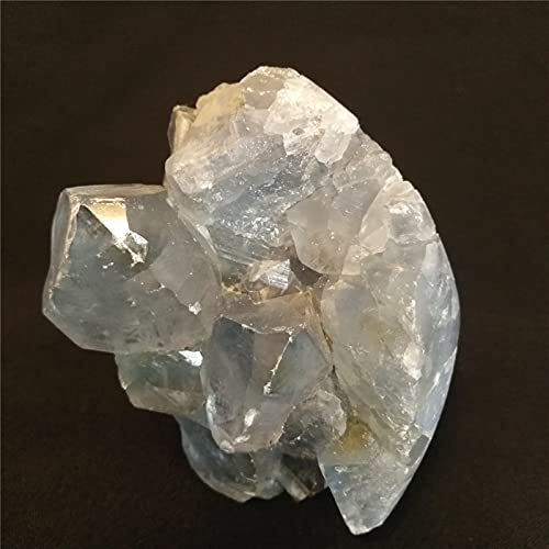 UYCUODLUY Piedras de espécimen de Cristal de celestita Azul Natural, 100-1000 g/Unidad, for enseñar decoración del hogar de ensueño (Size : 100g)