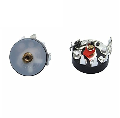 100 Stück 10K RV12 Gerader Winkel-Radiopotentiometer RV12MM B503 B103 B10K B50K Leistungsverstärker-Lautstärkepotentiometer mit Schalter (Farbe: B50K 503)(B10k 103)