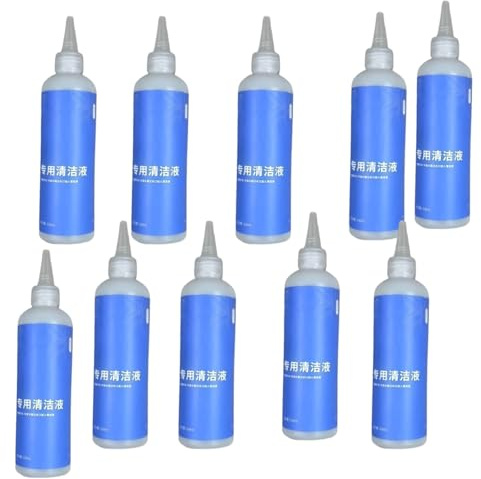 Soluzione detergente for vetri, compatibile con Ecovacs Winbot W1/W2/W920/W880, robot lavavetri, flacone da 230 ml(10pcs)