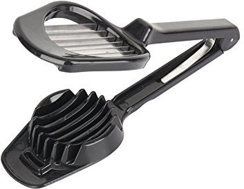 Cortador de Huevos Cortador de Setas Tomate Cortador de Frutas con Mango Largo con Cuchillas de Acero Inoxidable de aleación de ABS multifunción Accesorios de Cocina Herramienta de Cocina