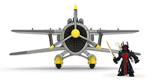 Fortnite Collection Battle Royale : Avion X-4 Aquilon avec Figurine du Roi des Glaces