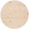 vidaXL Tischplatte Massivholzplatte Holzplatte Ersatztischplatte Platte für Esstisch Couchtisch Gartentisch Ø60x2,5cm Massivholz Kiefer