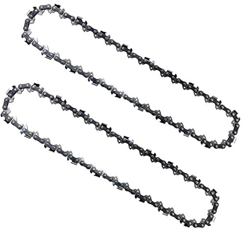 Opuladuo 2 catene per motosega da 25 cm, 3/8, 1,1 mm, 40 TG, catena per motosega compatibile con Einhell GC-LC 18/25 Li & GE-LC 18/25 Li, catena per motosega compatibile con Husqvarna 436 Li, 536 Li,