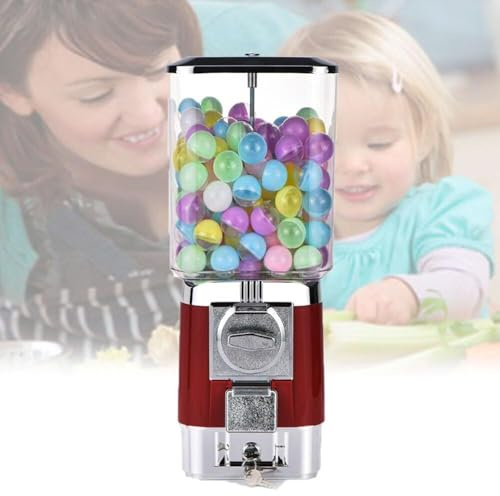 Distributeurs automatiques rétro de bonbons au café à capsules, avec 50 jetons et 100 boules vides, support de stockage for distributeur automatique de capsules de café, distributeur de gommes(E)