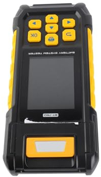 Fydun Fydun 12V Digitaler Batterieladetester mit Eingebautem Drucker – Mehrsprachiger Kfz-Analysator für AGM-, GEL- und überflutete Batterien