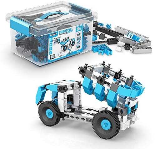 Engino- Creative Engineering STEM Toys, 20 Models Set, Fun Educational Toys for Kids 7+, Construction Toys for Young Inventors, Gift for Boys & Girls