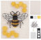 WEBBEDY 3D String Art Kit DIY Bee String Arts and Craft Kits for Adults Beginners Include All Necessary Accessories and Wooden Frame, Home Wall Decorations Unique Gift