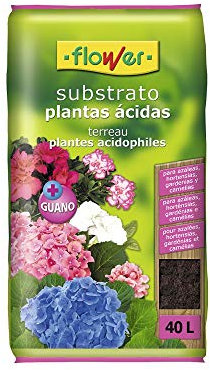 Flower Substrato Plantas Acidas 40L