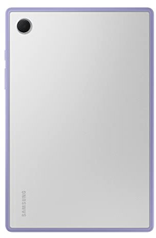 Samsung Clear Edge Cover Custodia con Bordo protettivo per Galaxy Tab A8, Viola