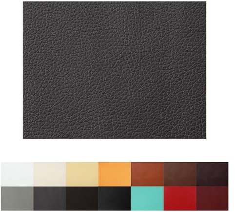 Premium Kunstleder PU Leder Selbstklebende für Lederhandwerk Sofa Möbel Handtaschen,Leder Reparatur Aufkleber Leder Selbstklebend Lederreparatur Set