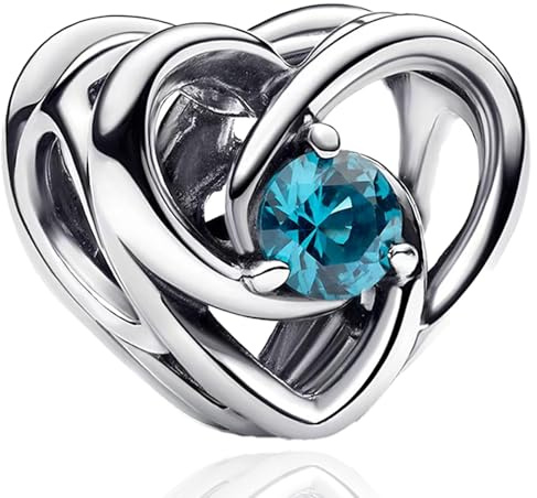 Amuefer Love Charms för armband sterlingsilver delbart hjärta bästa vänner roséguld bröllop klockor infinity clover Horseshoe Couple Dangle hänge för alla hjärtans dag halsband för kvinnor