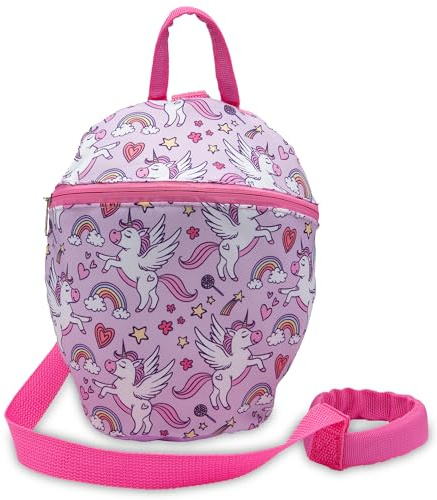 NorthSole Toddler Backpack with Safety Reins 1-3 Years - Unicorn | Nursery Bag Infants Mini Rucksack for Kids Child
