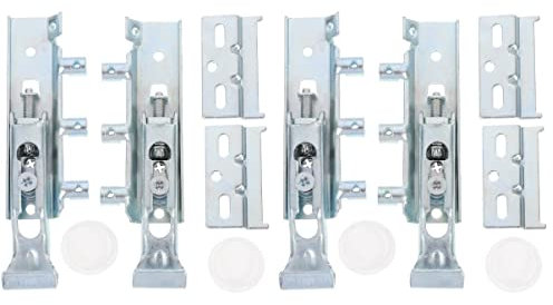TBEWVONQ Türscharniere, 3 Stück, für Küchenschränke, verdeckte Schrankaufhängung, Schrankscharniere, Schranktürscharniere, Aufhänger, Wandaufhängung (2 Stück, 14 x 4 x 1 cm, 3 Stück)