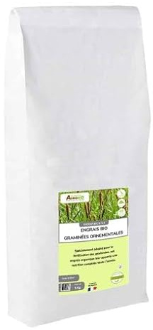 Engrais bio micro granulés 9-3-3 graminées ornementales 5 Kg