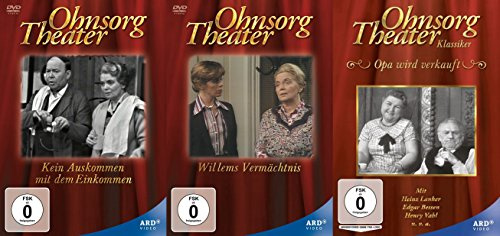 Ohnsorg Theater Klassiker Collection mit Heidi Kabel 3 DVD Edition