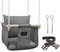 NATILU® Babyschaukel Set Indoor Outdoor | Silver | Schaukel | Kinderschaukel | Kindergartenschaukel | Kleinkindschaukel | Holzschaukel | Schaukelsitz | Swing ab 6M+ für Zuhause, Garten