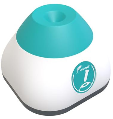 LAB FISH Mini Vortex Mischer Touch Funktion 2100 RPM Labor Vortex Farbmixer Mixing für Paint,Reagenzgläser,Acrylfarben,Gel Polish,Nagellack,Mix bis zu 50ML