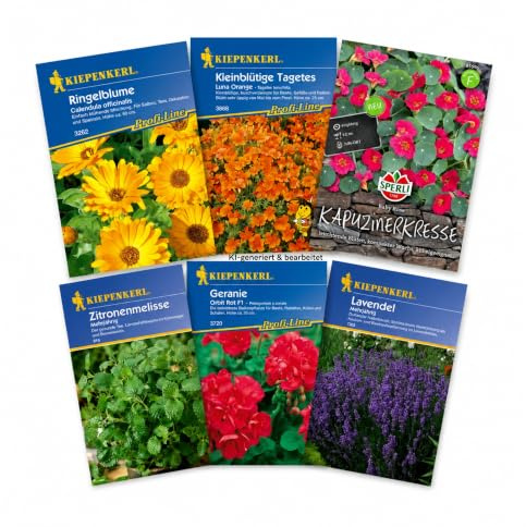 Samenshop24® Saatgut-Sortiment Lass mich in Ruhe | Pflanzen gegen Mücken und Fliegen | für Balkon und Terasse | natürliche Insektenvertreibung