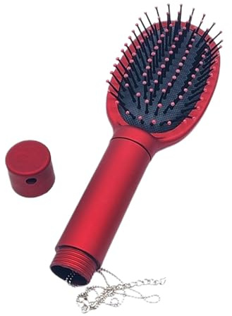 Haarbürste Diversion Safe, Reise-Haarbürste, Diversions Sicherer Haarkamm zum Verstecken von Geld, Massage-Haarbürste für die Kopfhaut, geheime Haarbürste zum Verstecken von Geld und Wertsachen für di
