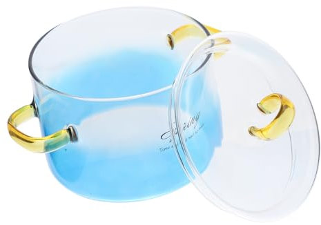 BESTOYARD Pentola Stufato Con Pentola Per Versatile Borosilicato Per Stufati e Induzione Design e Outdoor