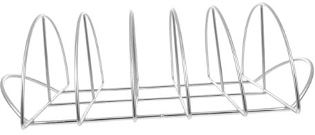 SEWOART Grille À Côtes pour Barbecue Ustensile De Barbecue À Steak Grilles Multiples Antiadhésive Et Robuste en Acier Inoxydable