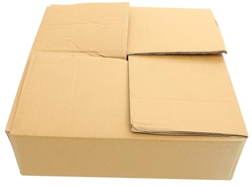 MOTHNUR Boîte Carton Ondulé avec Cloison Emballage Sécurisé pour Vaisselle Bouteilles et Expéditions Légère et Pratique pour Déménagement