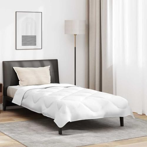 Générique Duvet d'été Simple avec Oreiller 2 pcs Blanc Microfibre,Maison & Jardin,Linge,Literie,Dessus-de-lit & couettes,Blanc,3.14 KG,3376447