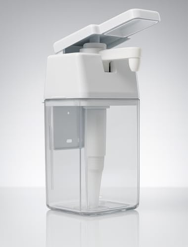 Blanc HYGIENIC FIX Grobreiniger-Spender 1 Liter Weiß | Große Pumpe für Handreiniger m. Reibmittel, 1 Liter Kapazität, robust & leicht befüllbar