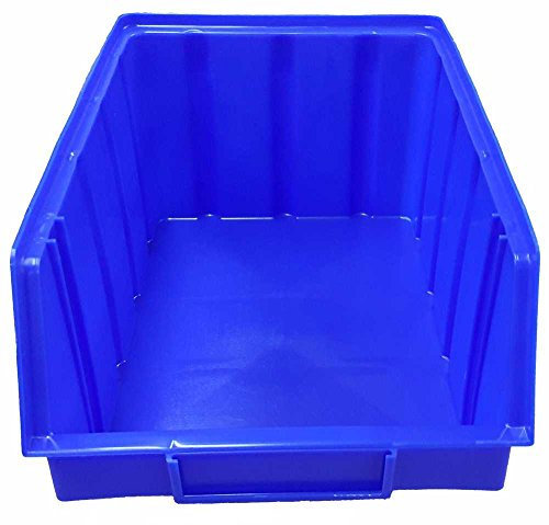 Lot de 15 boîtes empilable Bleu Taille 4 (222 x 340 x 157 mm) plastique PP de rangement empilable kästen sans crochet │ de p de d W®