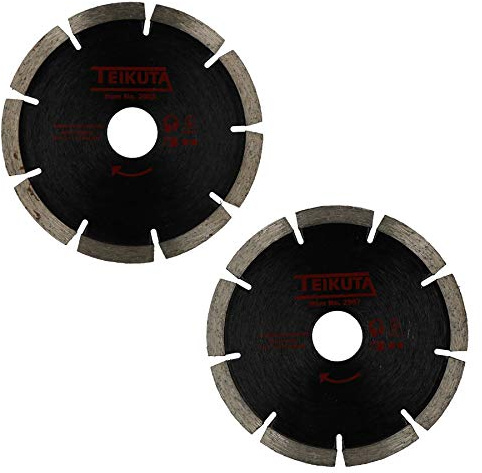 2PC 115mm Mortier Diamant de disques de râtelage 5.25&8 mm Épaisseur de coupe