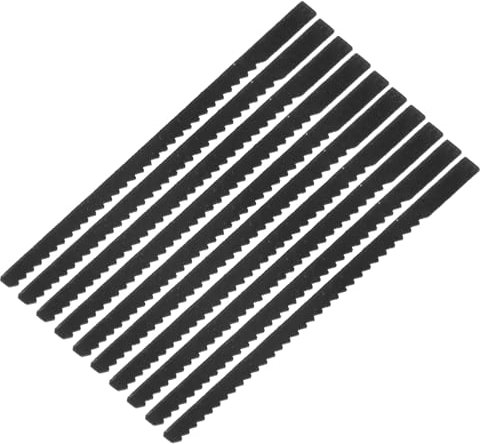 10 unids Mini Máquinas de Rompecabezas Accesorio Material Suave Hoja de Rompecabezas Para Metal Hoja de Acero Suave Aluminio Hoja de Corte de Sierra de Jig