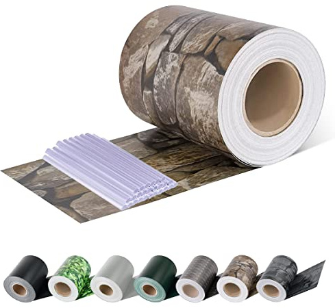 Sekey Frangivista per Recinzione Giardino, Striscia Privacy in PVC per recinto Metallico Doppio Stelo, Anti-UV Anti-Sbiadimento Protezione Antivento, con 26 Clip, 19 cm x 35 m, Arenaria