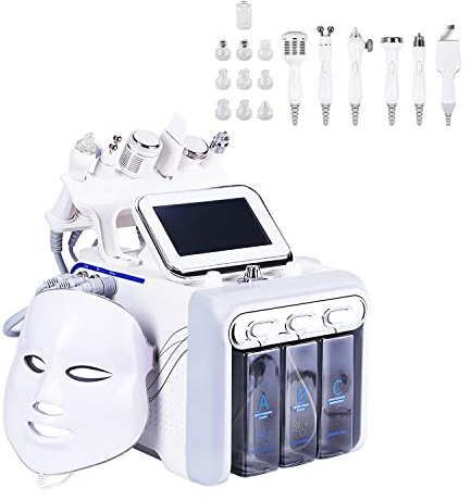 7 In 1 Feuchtigkeitsspendende Wasserstoff-Sauerstoff-Maschine Beruf Tiefenreinigung Peeling Mikrodermabrasion Kleine Blase Schönheitsgerät Falten Entfernen Dermabrasion