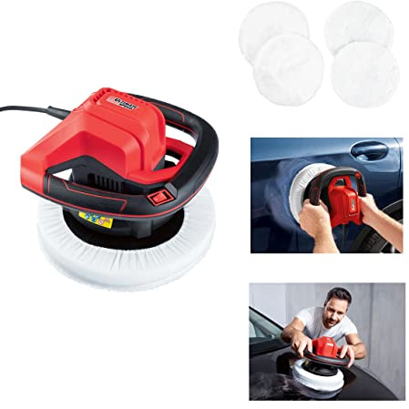 Lucidatrice per auto, lucidatrice per auto, diametro 25 cm, 3700 giri/min