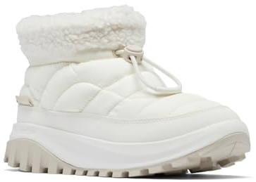 Columbia Women's Snowtrot Shorty Snow Boots, Sea Salt/Fig, 41.5 EU