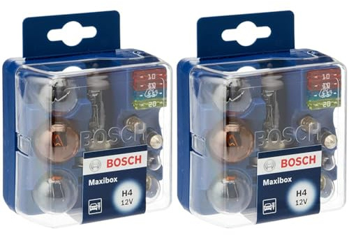 Bosch H4 Maxibox Lampenbox - 12 V (Packung mit 2)