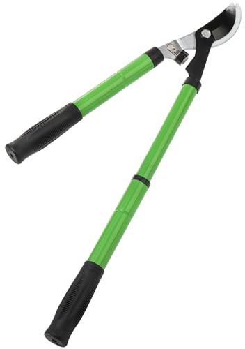 Nicunom Extendable Lopper with Compound Action, 17-23 Garden Loppers SK5 Sharp Blade Tree Trimmer Bypass Pruning Shears, Telescopic Branch Cutter Heavy Duty Tree Pruner