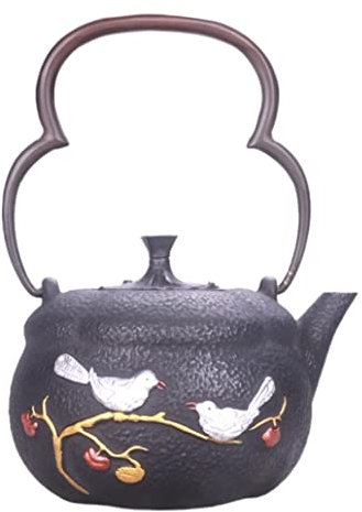 Tetera Marroqui Tetera De Hierro Fundido De 1200ML, Teteras, Tetera De Hierro, Tetera De Hierro Viejo Sin Recubrimiento Tetera Turca