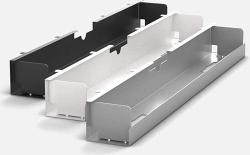 Worktrainer - Kabelrinne Valley - 75 x 12 x 11 cm - Universal - Horizontal - Metall - Silber